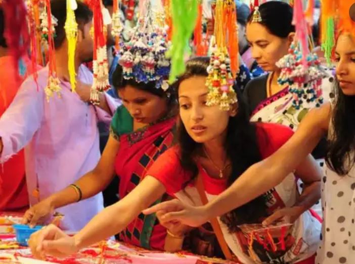 rakhi shopping