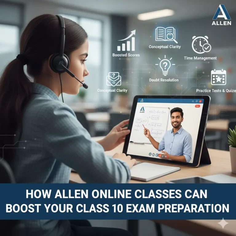 How ALLEN Online Classes Can Boost Your Class 10 Exam Preparation