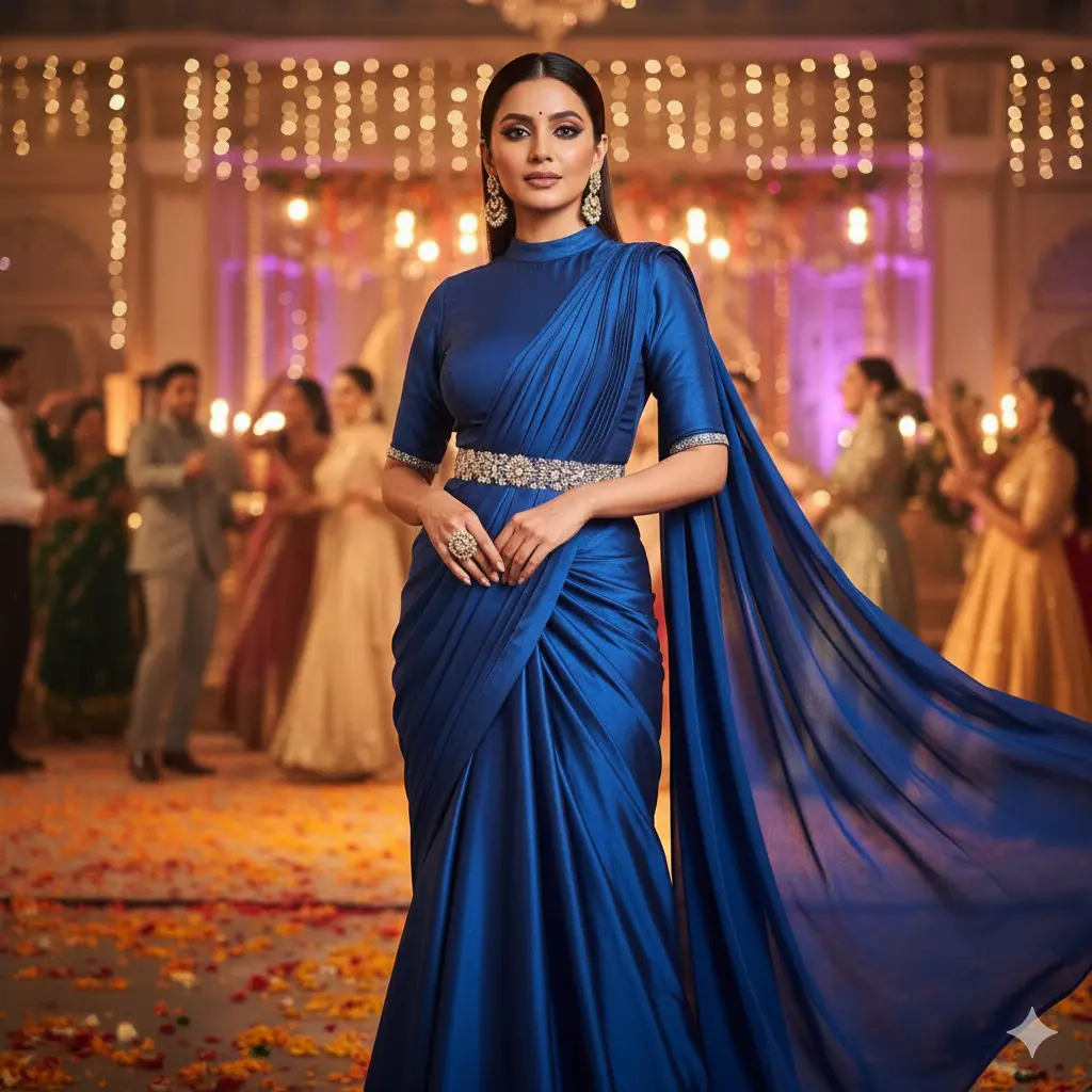 Modernized Saree Gowns