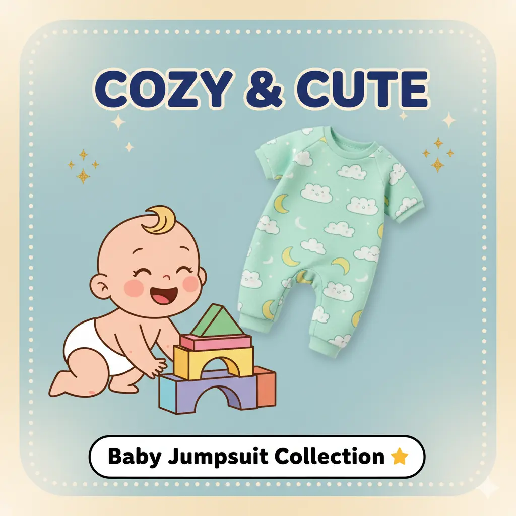 The Spark Shop Baby Jumpsuit