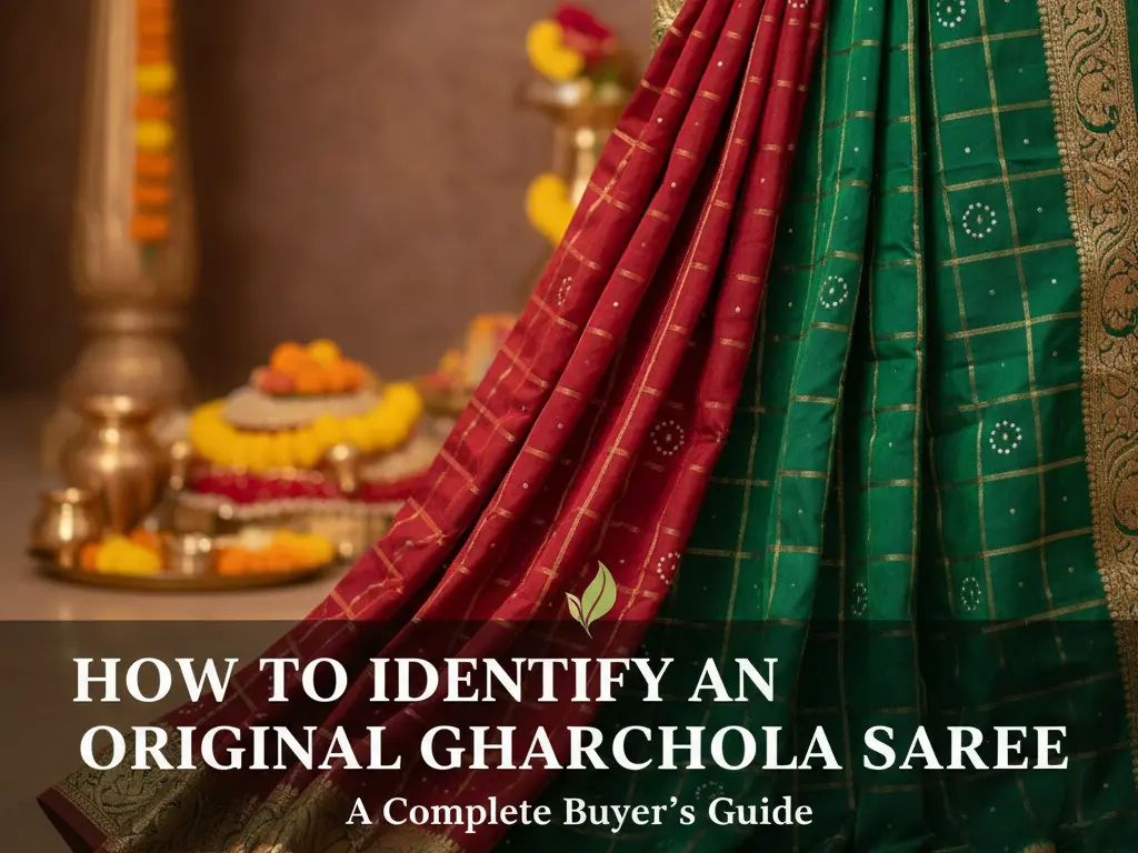 How to Identify an Original Gharchola Saree: A Complete Buyer’s Guide