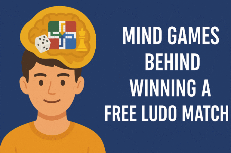Mind games behind winning a free ludo match