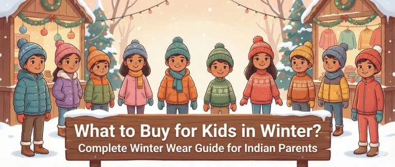 A Comprehensive Winter Clothes for Kids Guide for Indian Parents