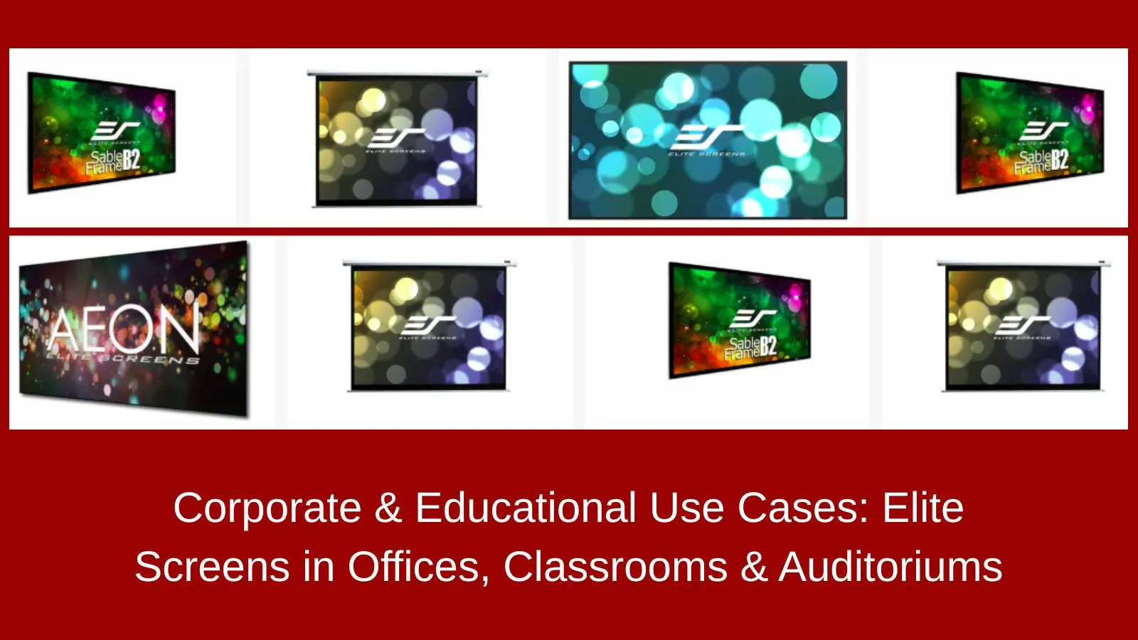 Elite Screens Banner