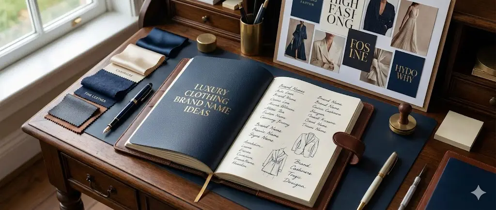 luxury clothing brand name ideas 2026