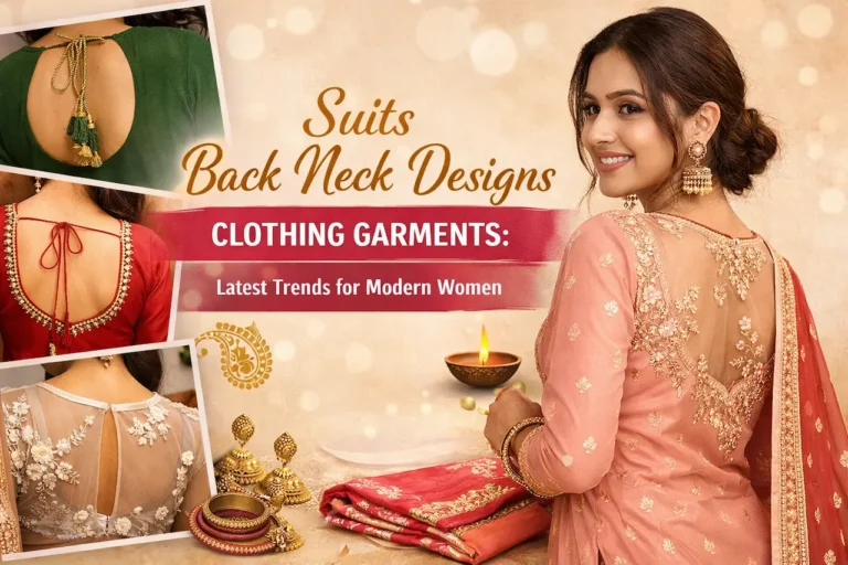 Suits Back Neck Designs Clothing Garments