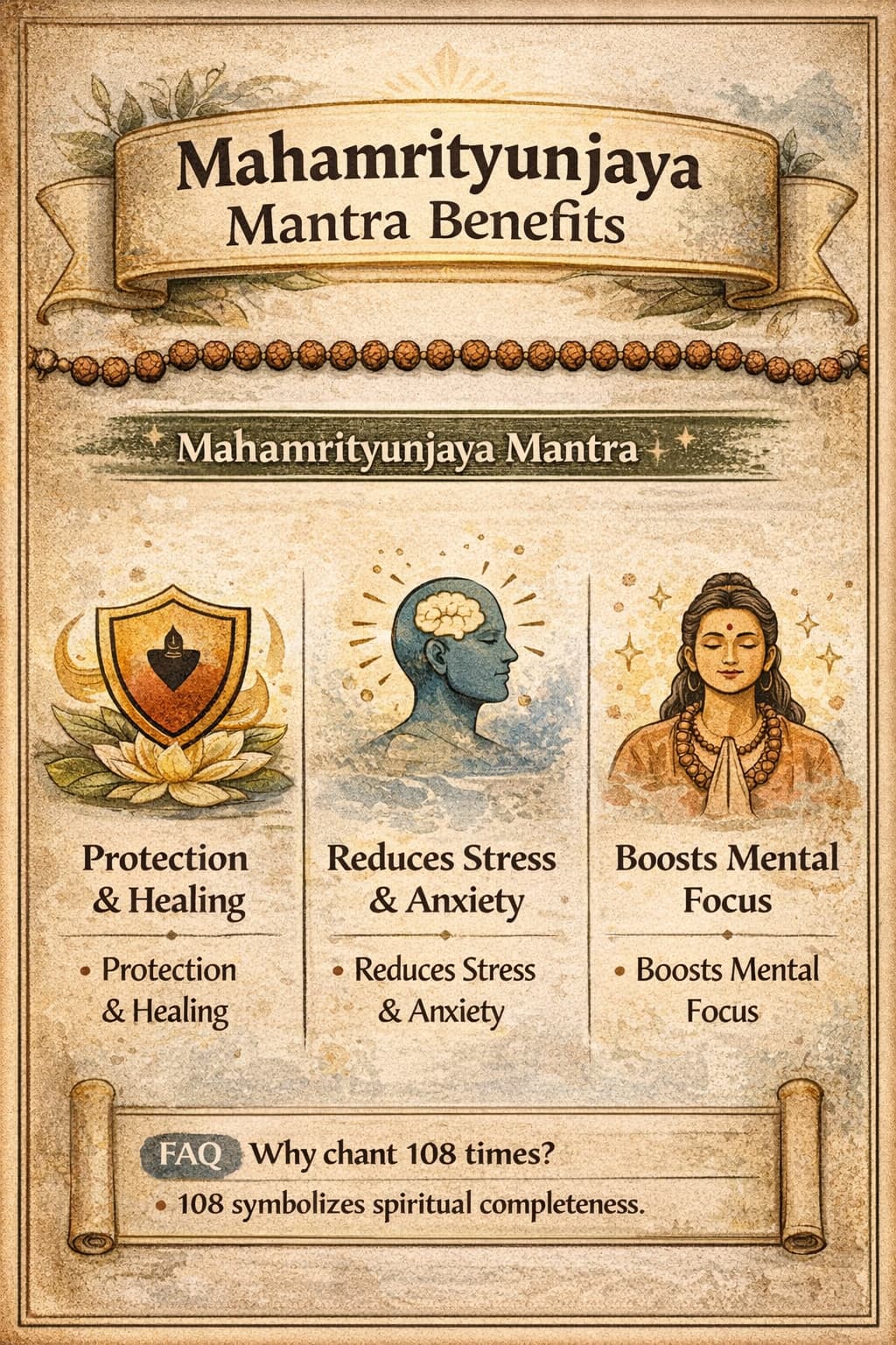 Mahamrityunjay Mantra Benefits