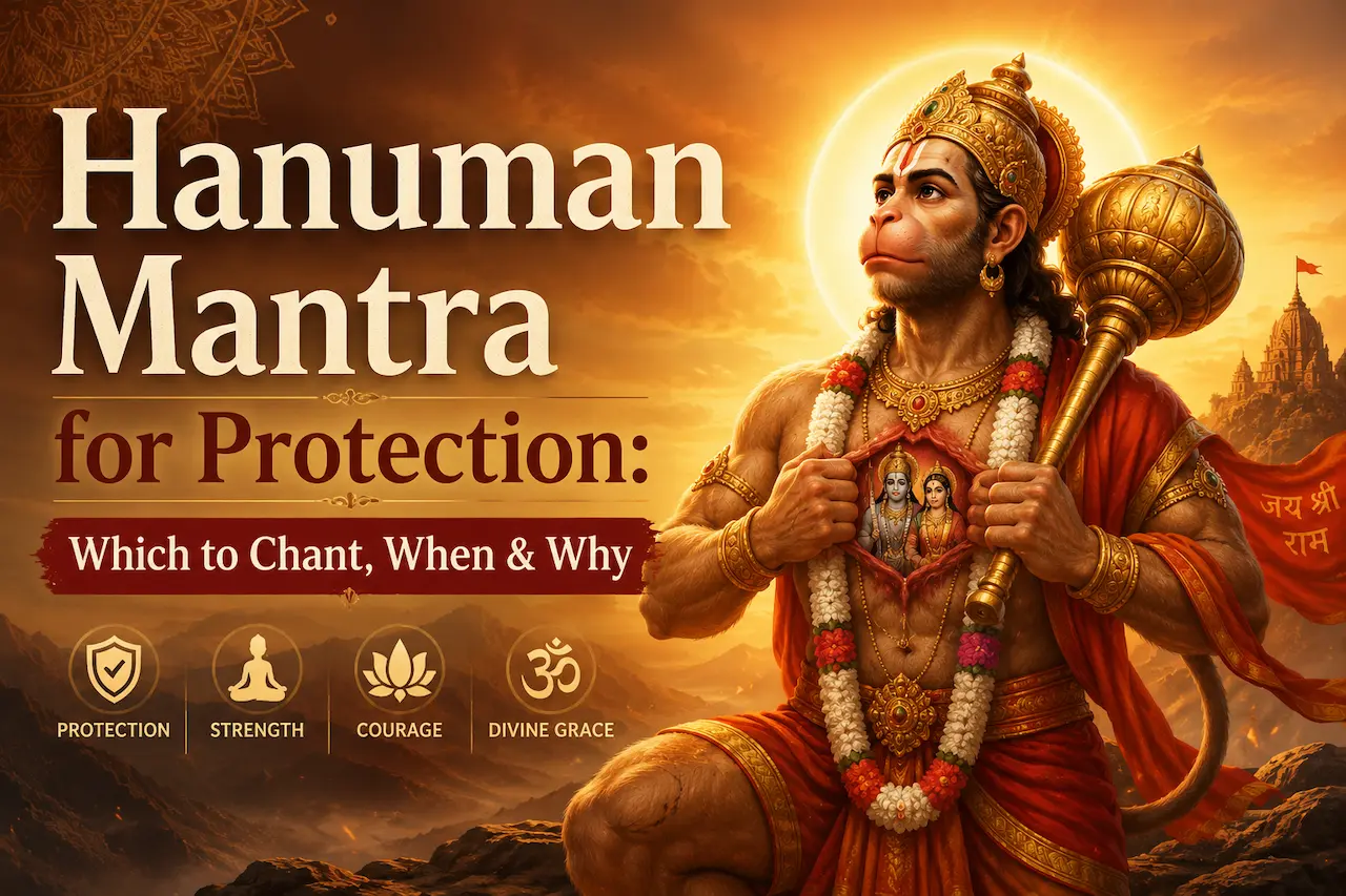 Hanuman Mantra for Protection Banner