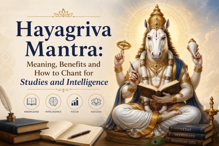 Hayagriva Mantra Meaning & Benefits Banner
