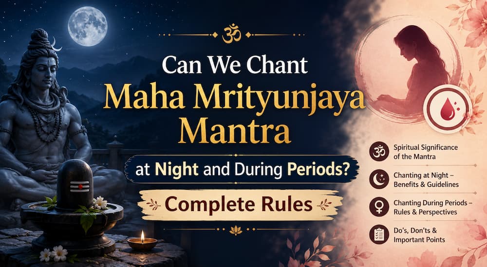 can we chant maha mrityunjaya mantra at night banner