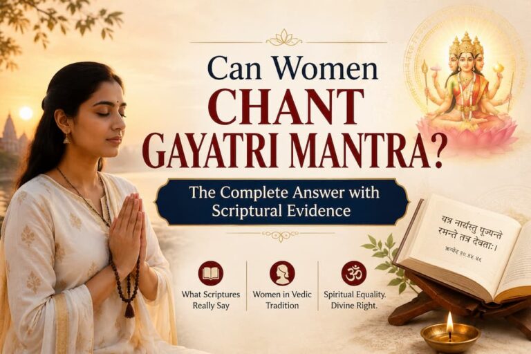 Can Women Chant Gayatri Mantra? Complete Answer