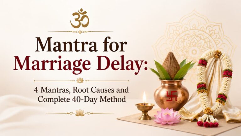 Mantra for Marriage Delay: 4 Mantras and Complete Guide