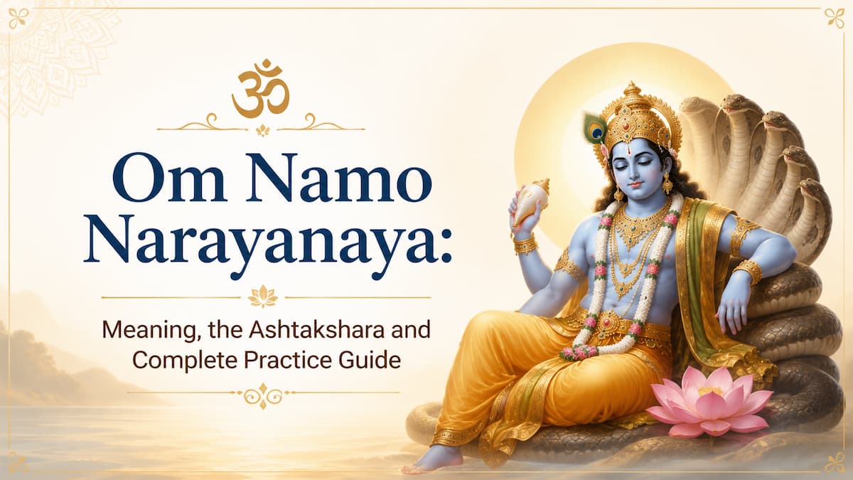 Om Namo Narayanaya: Meaning, the Ashtakshara and Complete Practice Guide