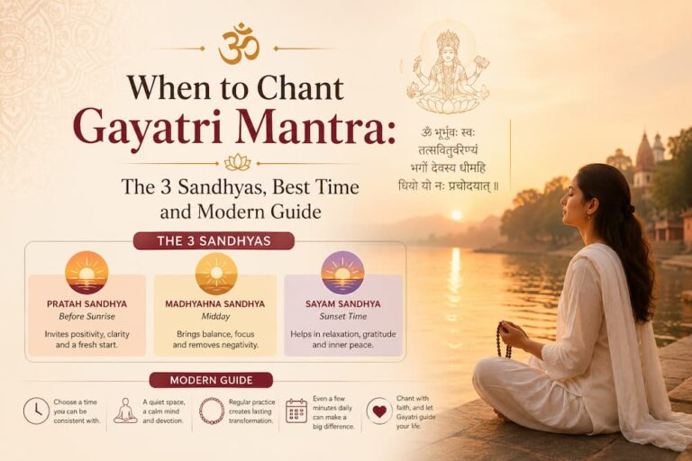 When to Chant Gayatri Mantra