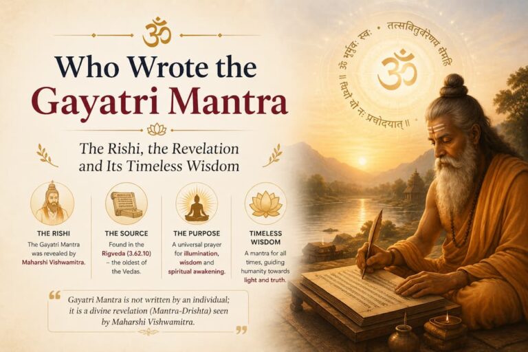 Who Wrote the Gayatri Mantra