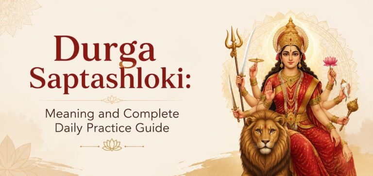 Durga Saptashloki meaning