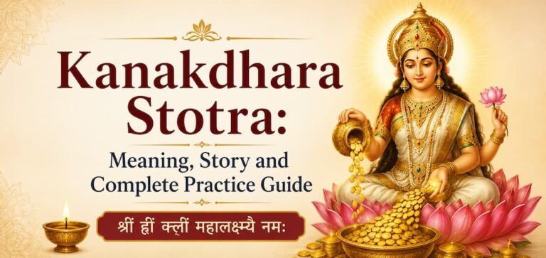Kanakdhara Stotra: Meaning, Story and Complete Practice Guide