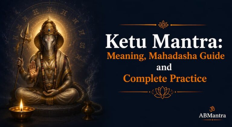 Ketu Mantra: Meaning, Mahadasha Guide and Complete Practice