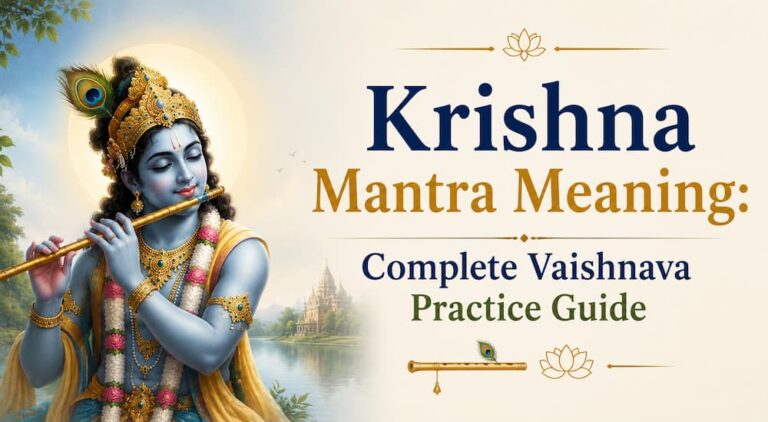 Krishna Mantra Meaning
