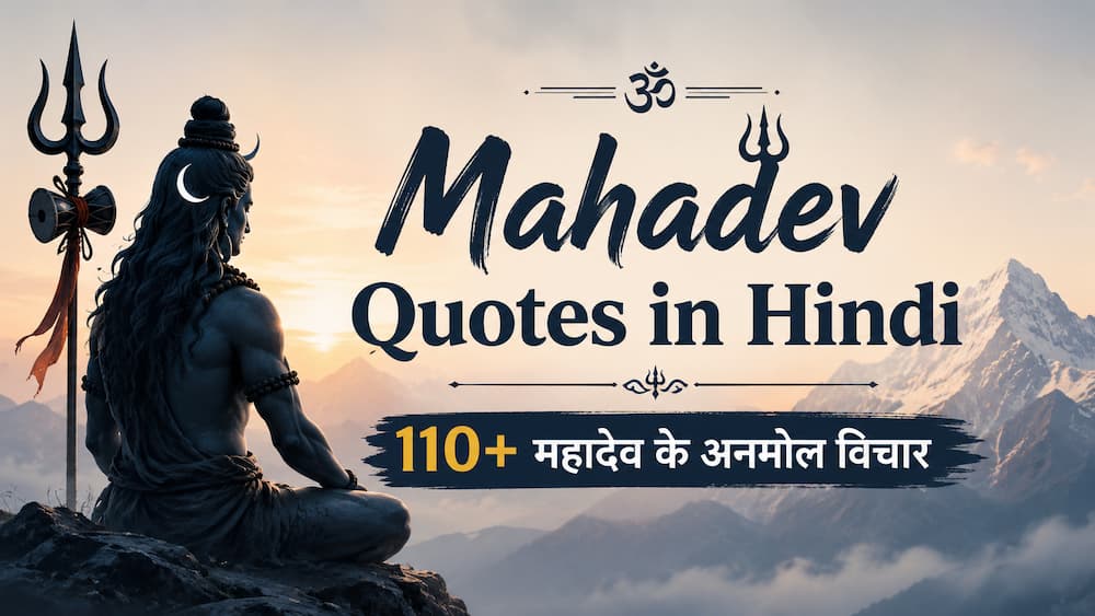 Mahadev Quotes in Hindi