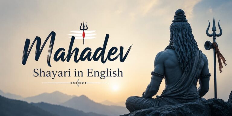 Mahadev Shayari in English – 100+ Lord Shiva Poetry and Status