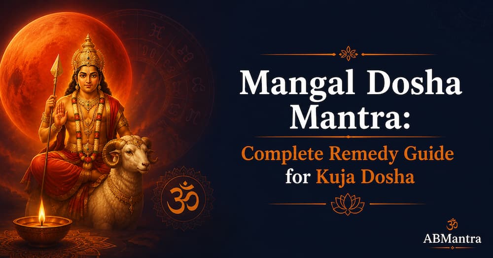 Mangal Dosha Mantra: Complete Remedy Guide for Kuja Dosha