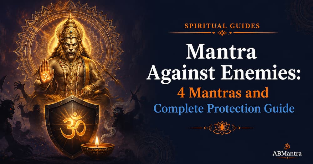 Mantra Against Enemies: 4 Mantras and Complete Protection Guide