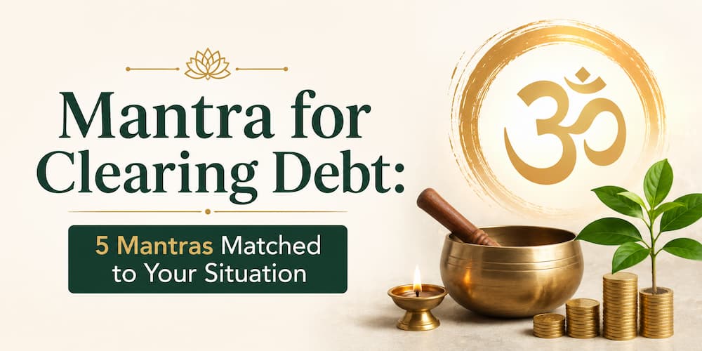 Mantra for Clearing Debt Blog Banner