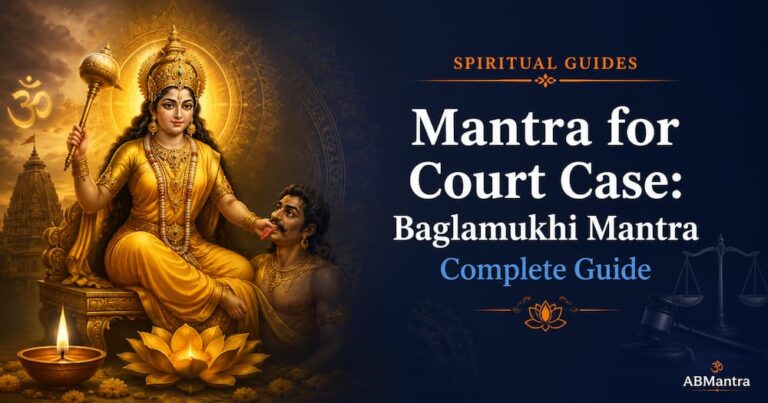 Mantra for Court Case: Baglamukhi Mantra Complete Guide