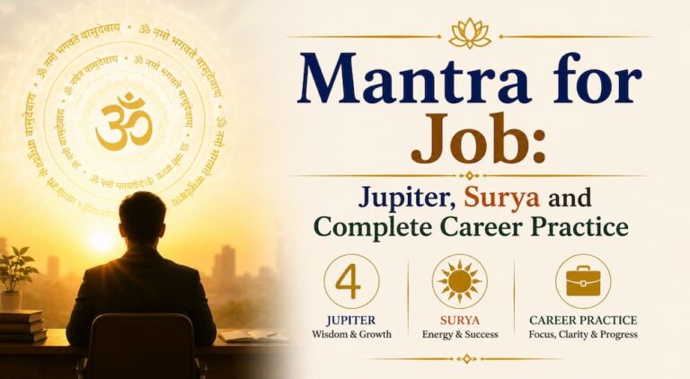 Mantra for Job: Jupiter, Surya and Complete Career Practice