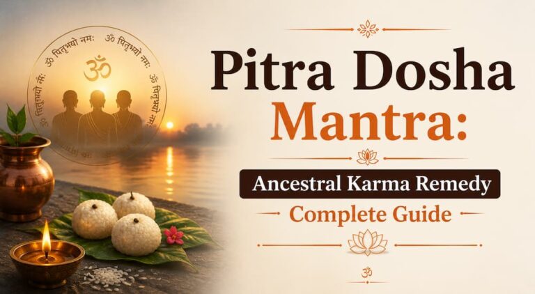 Pitra Dosha Mantra: Ancestral Karma Remedy Complete Guide