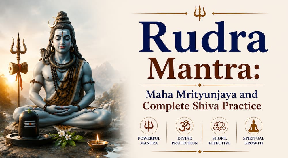Rudra Mantra: Maha Mrityunjaya and Complete Shiva Practice