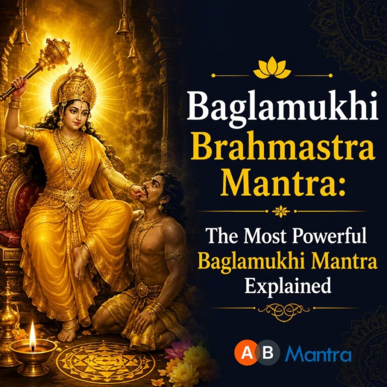 Baglamukhi Brahmastra Mantra: The Most Powerful Baglamukhi Mantra Banner