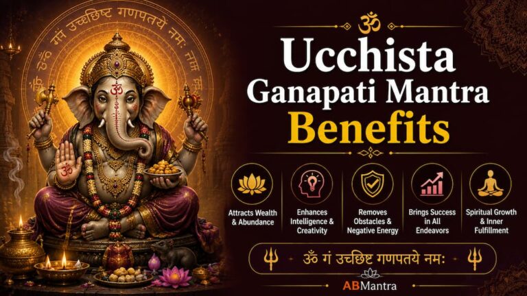 Ucchista Ganapati Mantra Benefits Banner