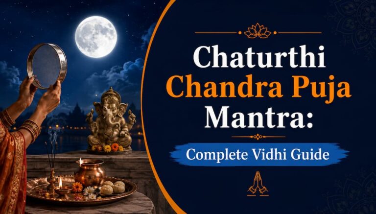 chaturthi chandra puja mantra banner